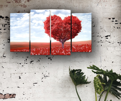 Quadri romantici || Quadri di Paesaggi con cuore