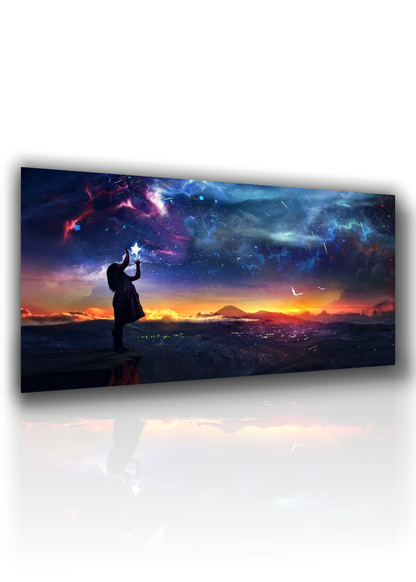 TABLEAUX PAYSAGES 70x50 chacun || Travail-cadre || Tableaux modernes salon xxl