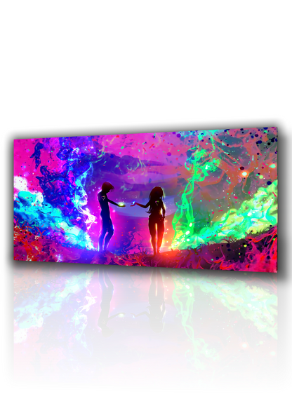 TABLEAUX PAYSAGES 70x50 chacun || Travail-cadre || Tableaux modernes salon xxl