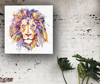 Quadri Leoni Moderni – Stampa su Tela Canvas per Arredo Elegante e Grintoso