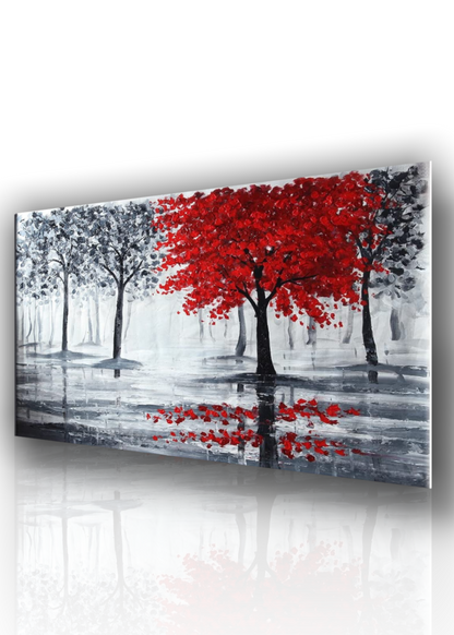 TABLEAUX PAYSAGES 70x50 chacun || Travail-cadre || Tableaux modernes salon xxl