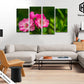 Fiori Rosa || Quadri moderni con fiori
