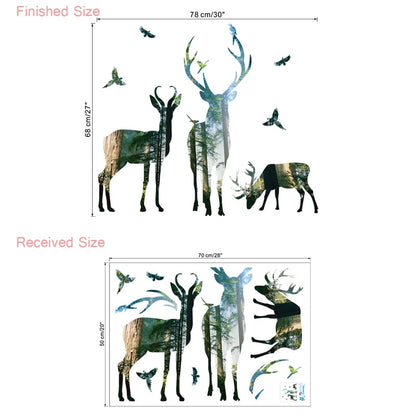Sticker mural || Animaux, Jungle, ||