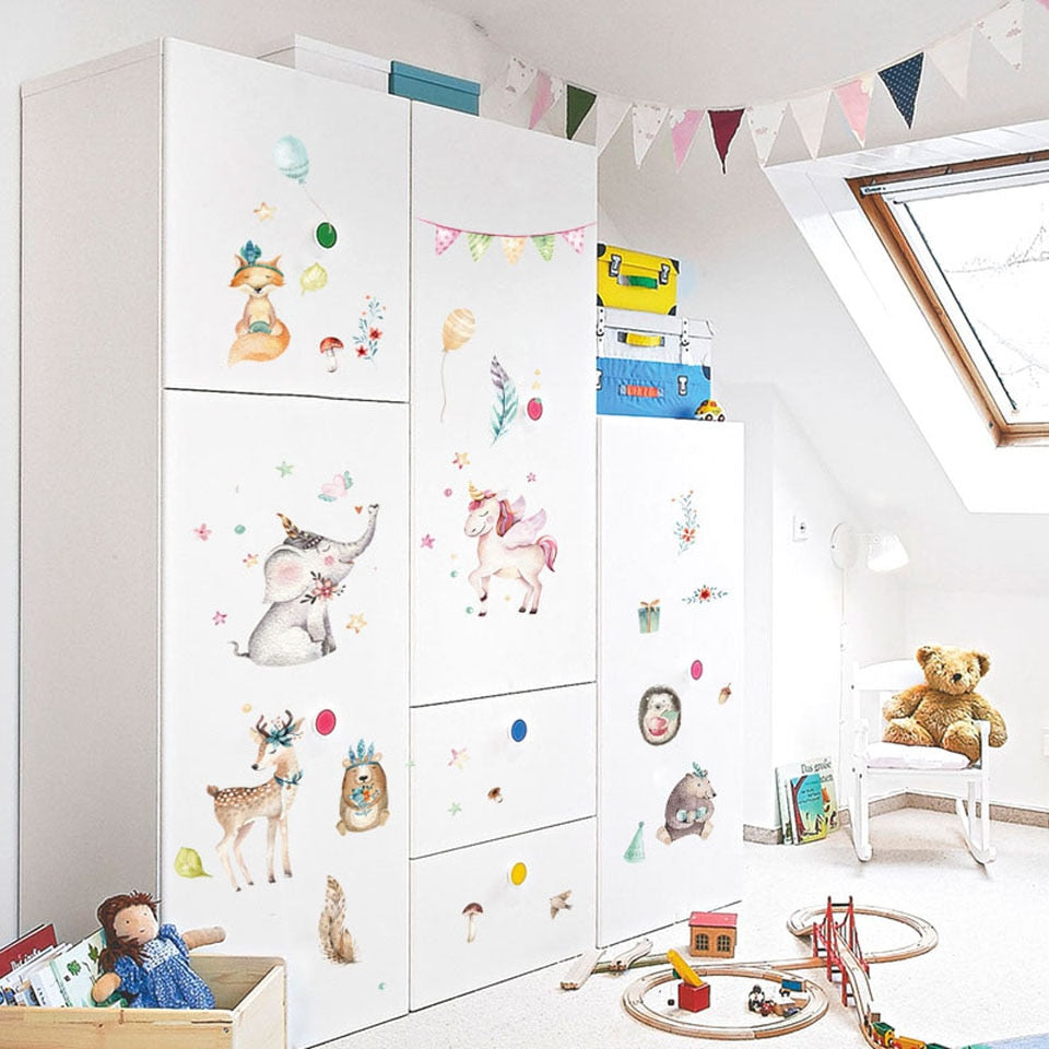 Sticker mural || Animaux || Licorne