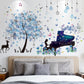 Adesivo murale || Albero, Musica || Fiori e farfalle ||