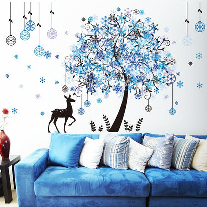 Adesivo murale || Albero, Musica || Fiori e farfalle ||